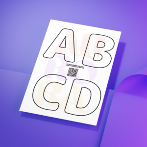 Molde de Letras – Arredondado – A6