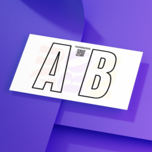 Molde de Letras - Reto - A5